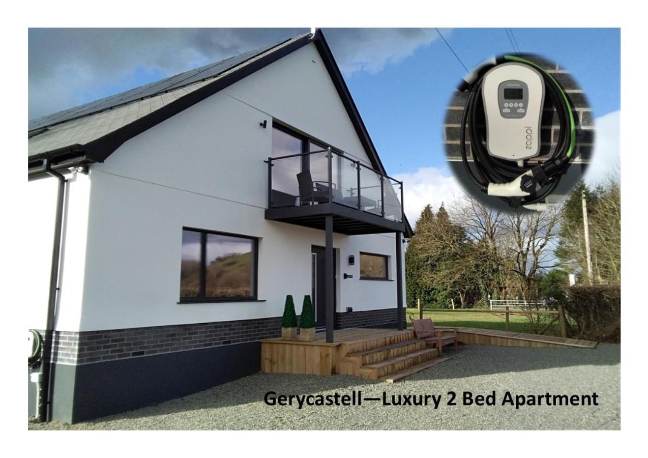 Gerycastell Luxury Holiday Apartment With Stunning Views & Ev Station Point Carmarthen Dış mekan fotoğraf
